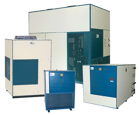 Mydax Outdoor Rated Air & Water Cooled Chillers Coolers